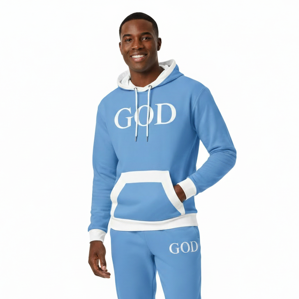 GOD Hoodie Jordy Blue